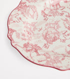 Harrods bone china toile platter 36cm, UK version