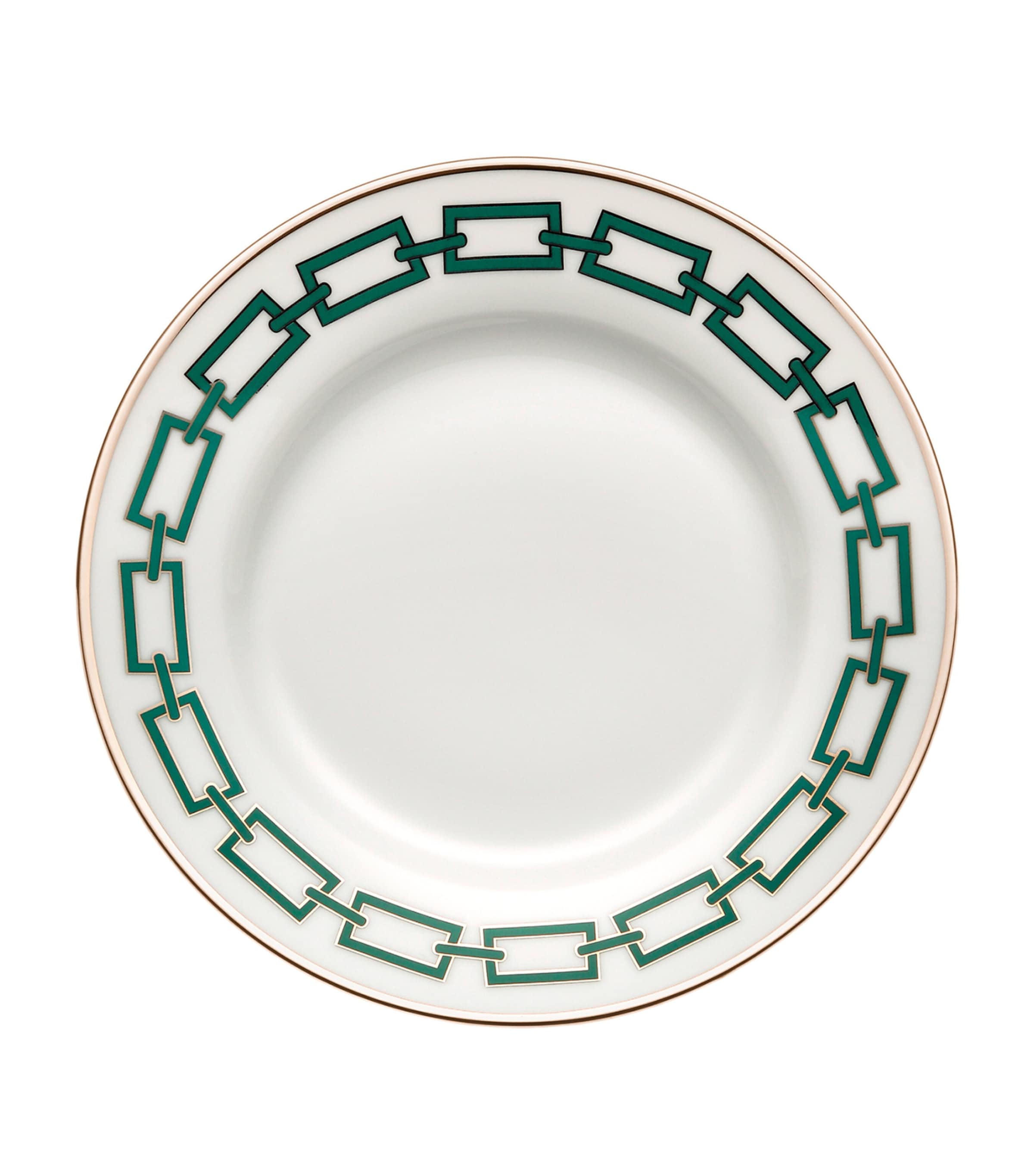GINORI 1735 Catene Impero flat dinner plate 28cm, UK version
