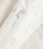 Tartine et Chocolat hooded towel Petit Rabbit 90cm, imported from the UK