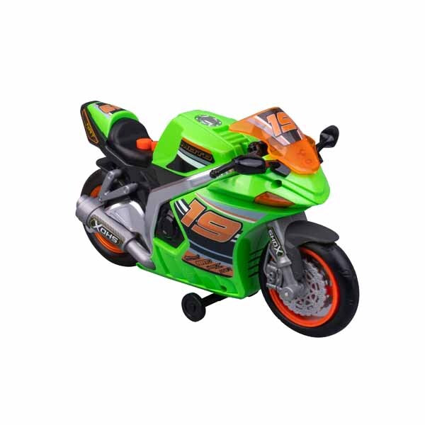 Nikko Wheelie Bike Nitro Race Bike in green - British product