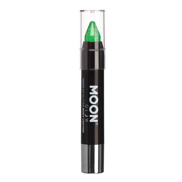 Moon Glow body crayons Green, imported from the UK
