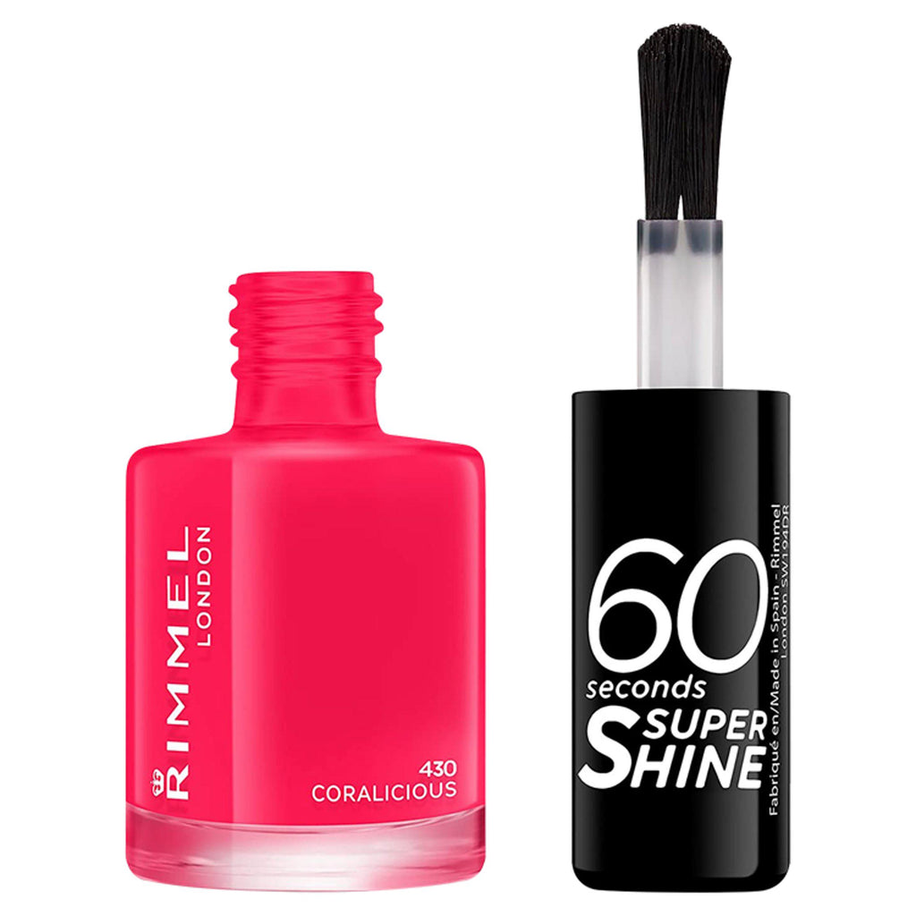 Rimmel London 60 Seconds Super Shine 430 Coralicious 8ml