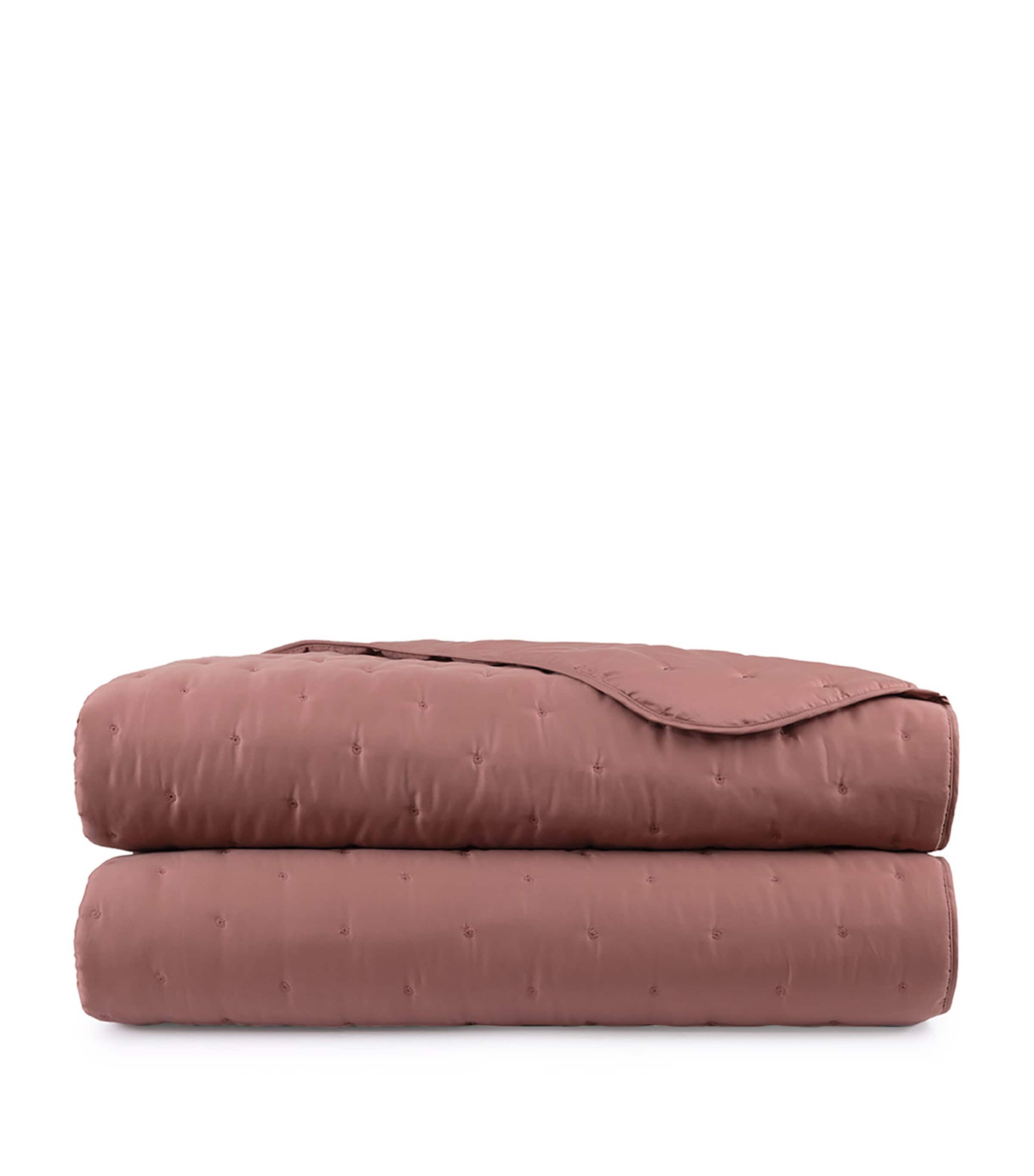 Yves Delorme Triomphe Santal bedcover Super King size (British brand)