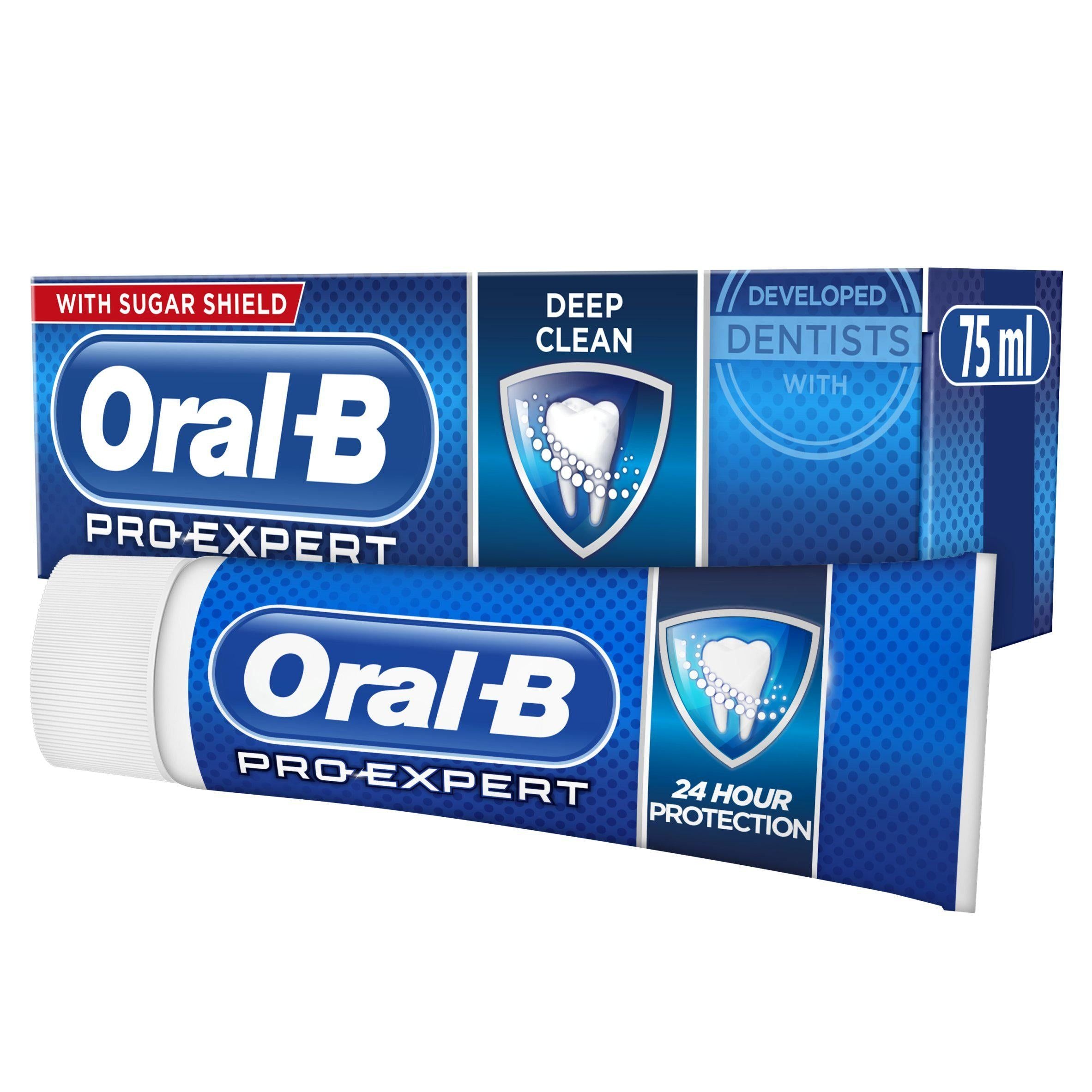 Oral-B Pro Expert Deep Clean Mint Toothpaste 75ml toothpaste Sainsburys   