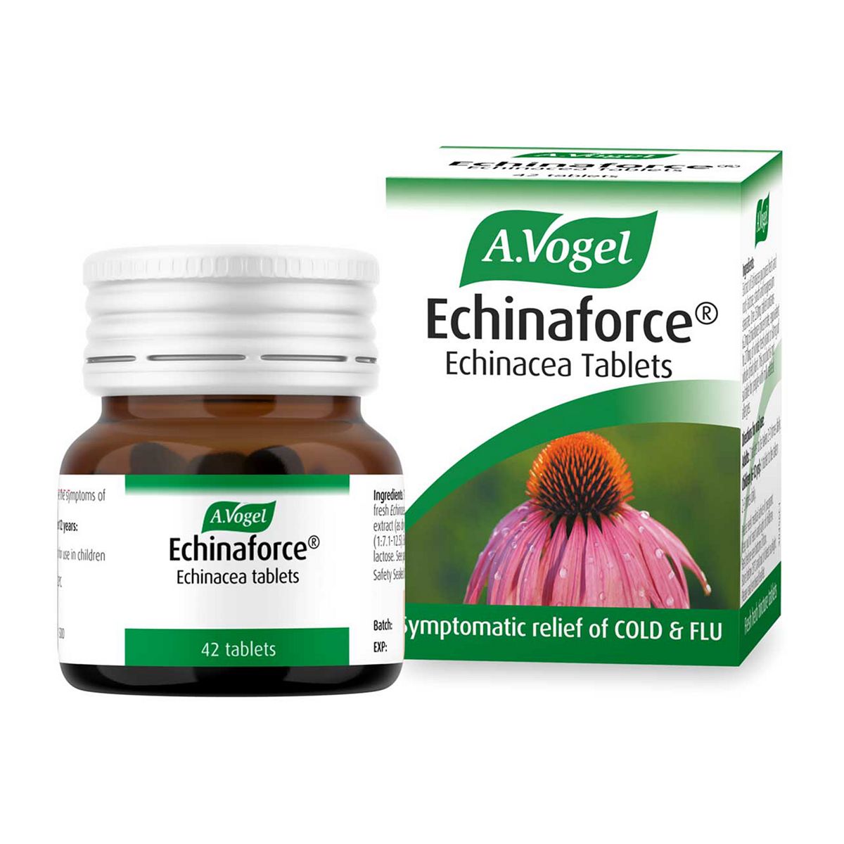 A. Vogel Echinaforce Echinacea  tablets - 42 tablets General Health & Remedies Boots   