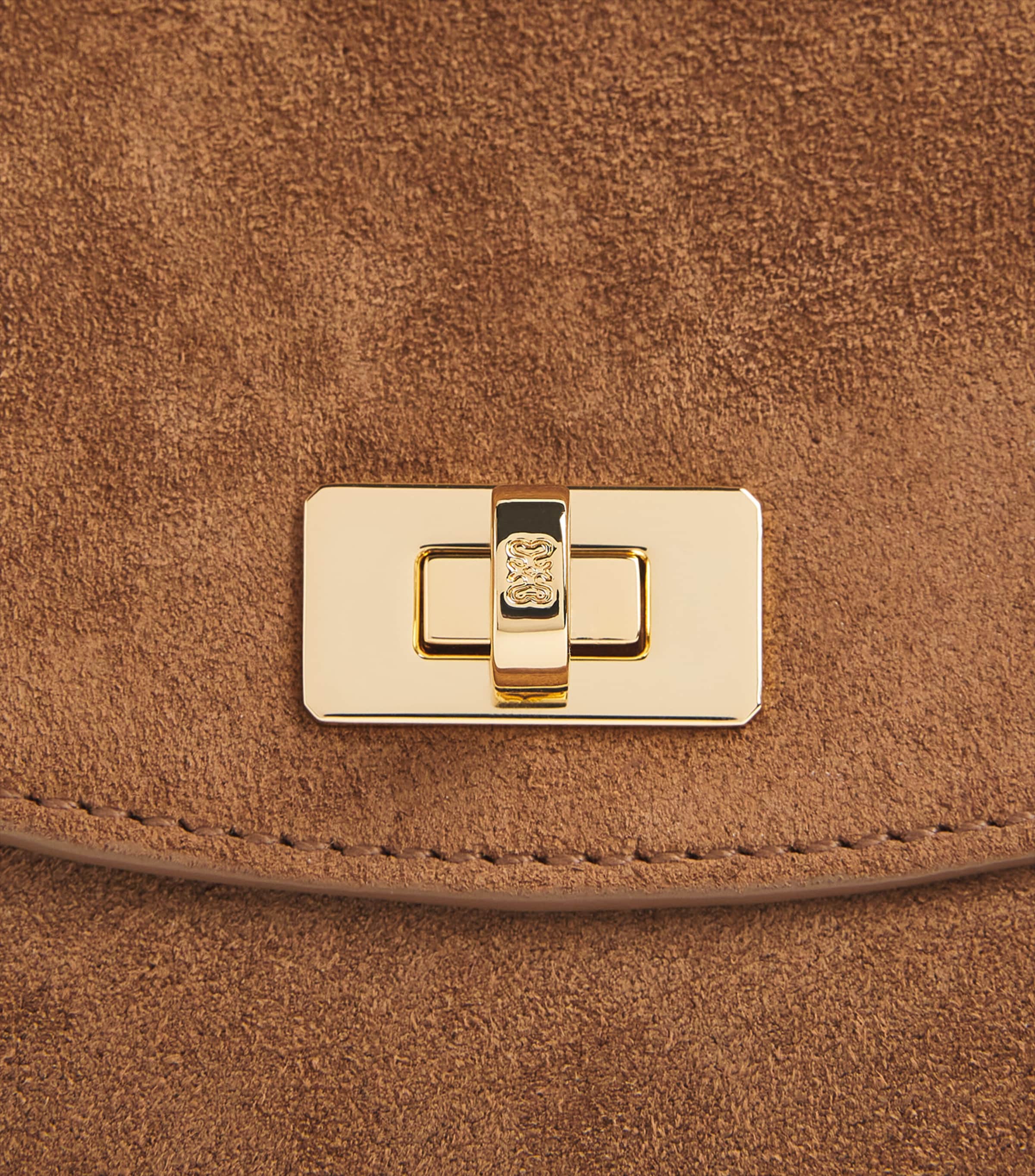 Sandro Paris suede top-handle bag 21x32x11cm (British brand)