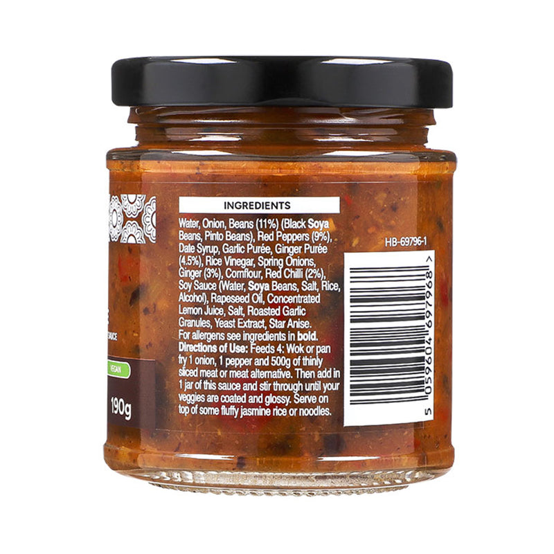 Holland & Barrett Black Bean Stir Fry Sauce 190g, UK version
