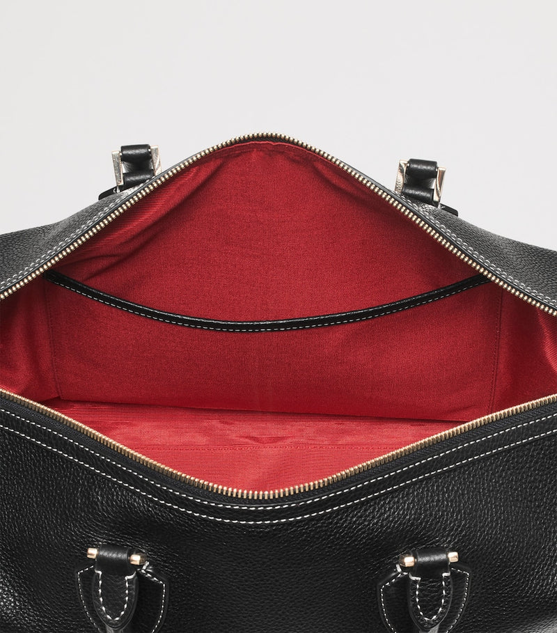 Aspinal of London leather Hudson flight bag - British product