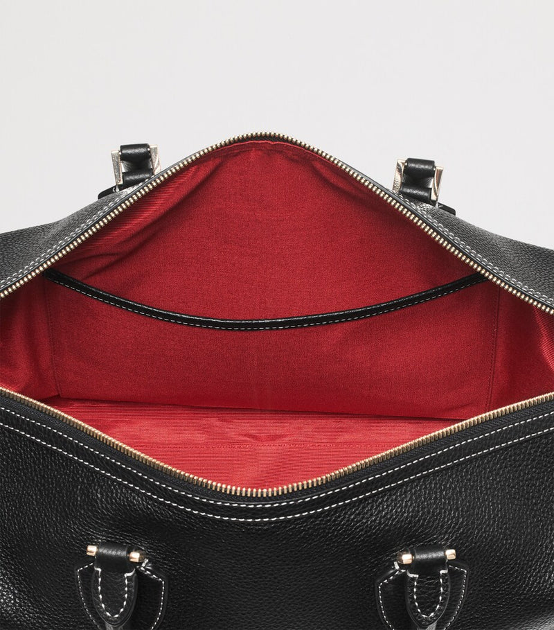Aspinal of London leather Hudson flight bag - British product