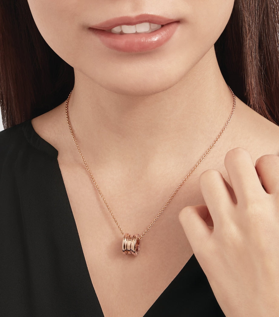 Bvlgari B.zero1 rose gold necklace - British product