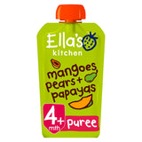 Ella's Kitchen Organic Mangoes, Pears and Papaya Baby Food Pouch 4+ Months 120g GOODS Boots   