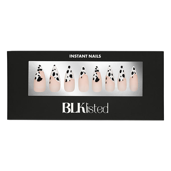 BLKlisted Instant Nails -  Not in the Moo-d GOODS Superdrug   