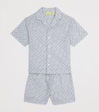 Off-White Kids Logo Bowling Shirt 4-12+ Years, imported from the UK