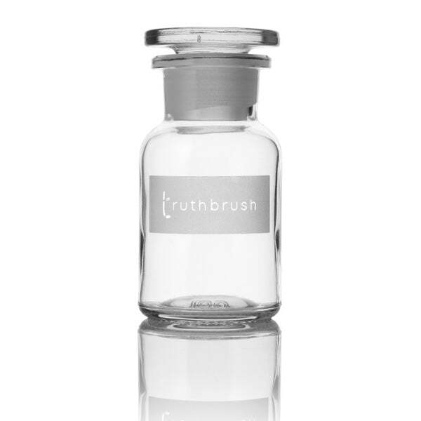 Truthbrush Glass Apothecary Jar For Truthtabs Storage GOODS Superdrug   