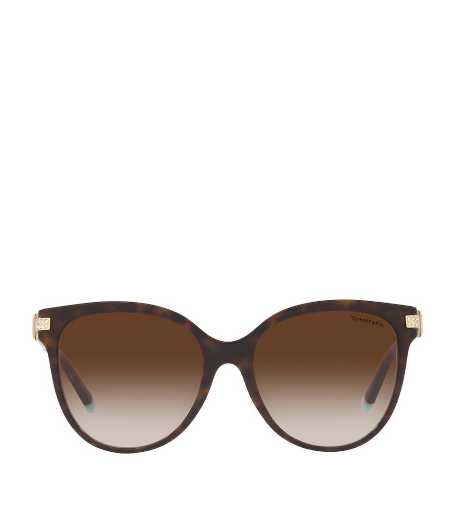 Tiffany & Co. Havana Pillow sunglasses Italian acetate UK version