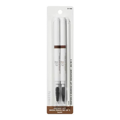 Superdrug e.l.f. Instant Lift Brow Pencil 2-Pack Taupe Eyebrow Pencil - Achetez en ligne sur McGrocer