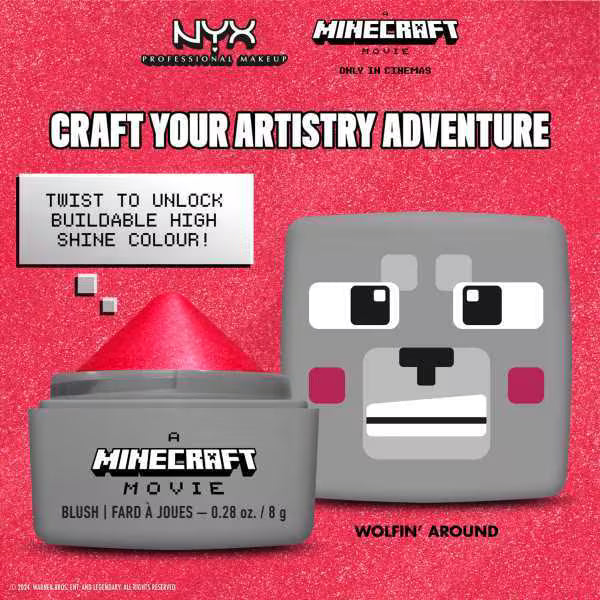 NYX Professional Makeup A MINECRAFT MOVIE Cheeky Mob Balms