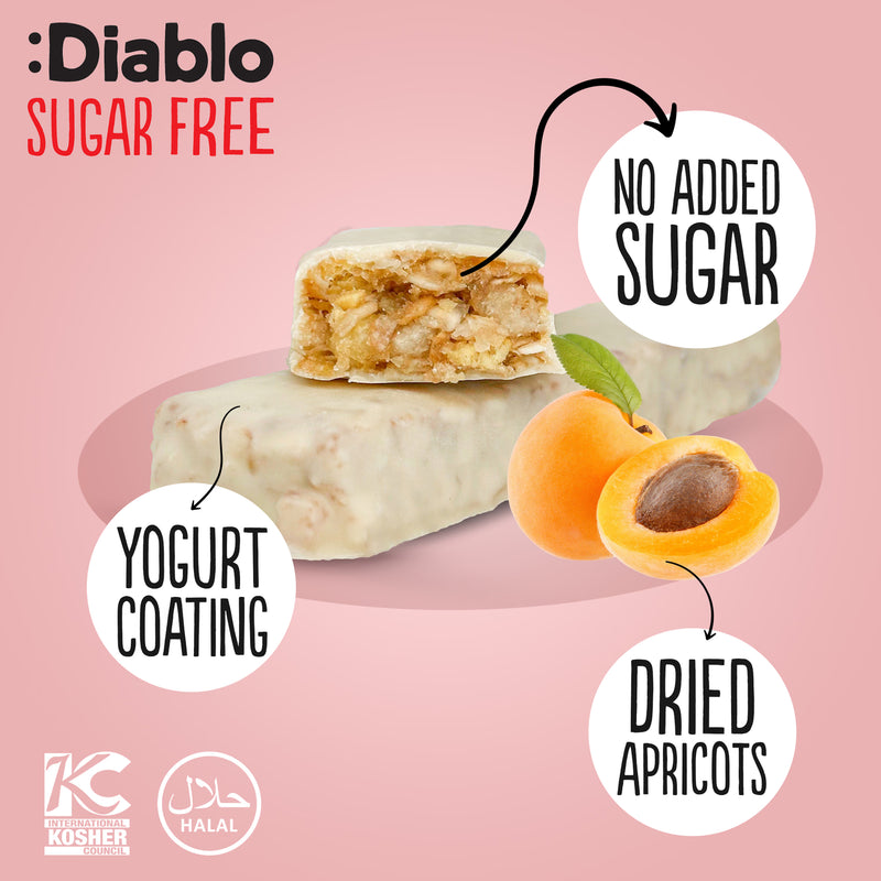 Diablo apricot muesli bar 30g (British brand)