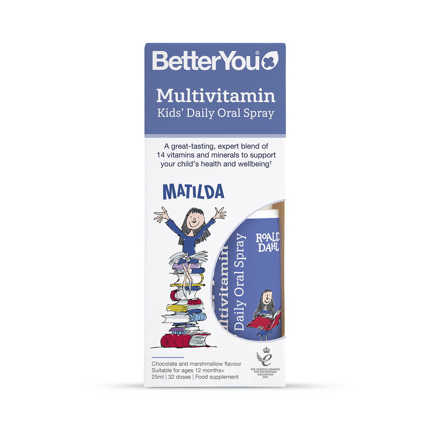 Betteryou Kids Multivitamin Oral Spray 25ml, UK version