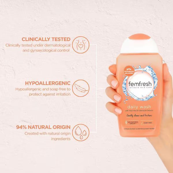 Femfresh daily intimate wash 150ml - British product