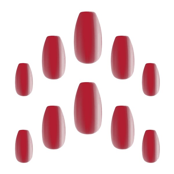 Elegant Touch Colour Acrylic - Poppy Pomegranate