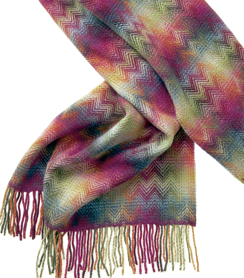 Missoni Home Montgomery Throw 130cm x 190cm, imported from the UK