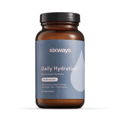 Sixways Daily Hydration Pulver Ungewürzter Elektrolyt-Drink-Mix 150g