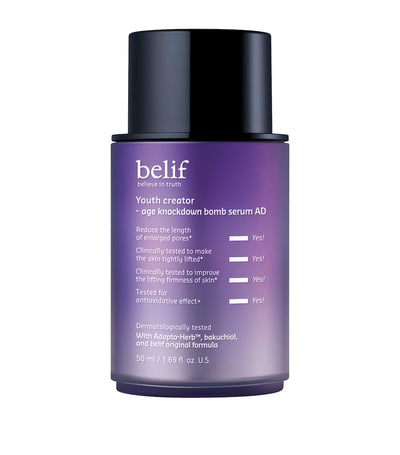 Harrods belif Youth Creator Age Knockdown Bomb Serum 50ml- Buy online at McGrocer