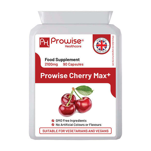 Prowise Cherry Max+ 2100mg  I 90 Vegan Capsules GOODS Superdrug   