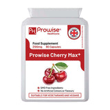 Prowise Cherry Max+ 2100mg  I 90 Vegan Capsules GOODS Superdrug   