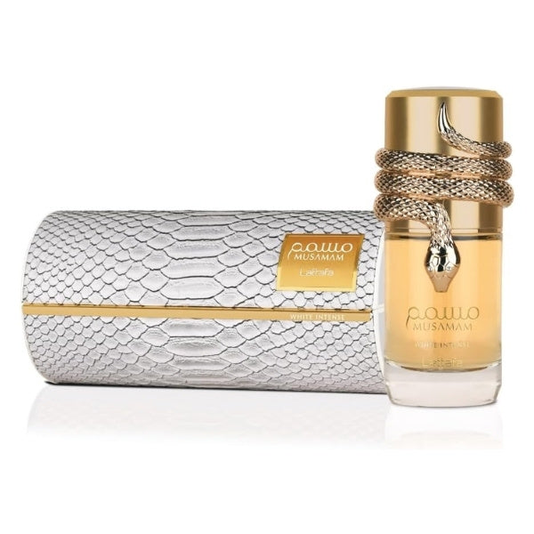 Lattafa Musamam White Intense perfume, imported from the UK