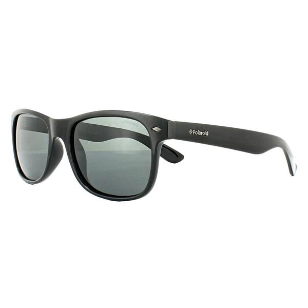 Polaroid PLD 1015/S black polarised unisex sunglasses, imported from the UK
