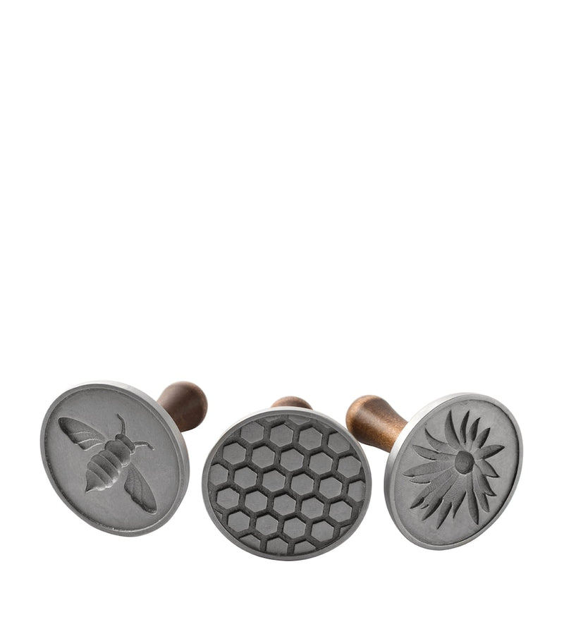 Nordic Ware Honey Bee cookie stamps set of 3, imported from the UK