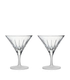 Waterford Lismore Arcus martini glasses set of 2 220ml (British brand)