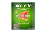 Nicorette® Step 1 Invisi 25mg Patch Nicotine 7 Patches GOODS Superdrug   