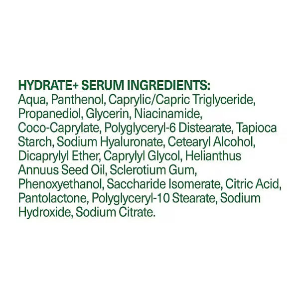 Simple Hydrate+ Hyaluronic Acid Serum 30ml (British brand)