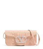 Valentino Garavani Moiré Locò clutch bag (British brand)