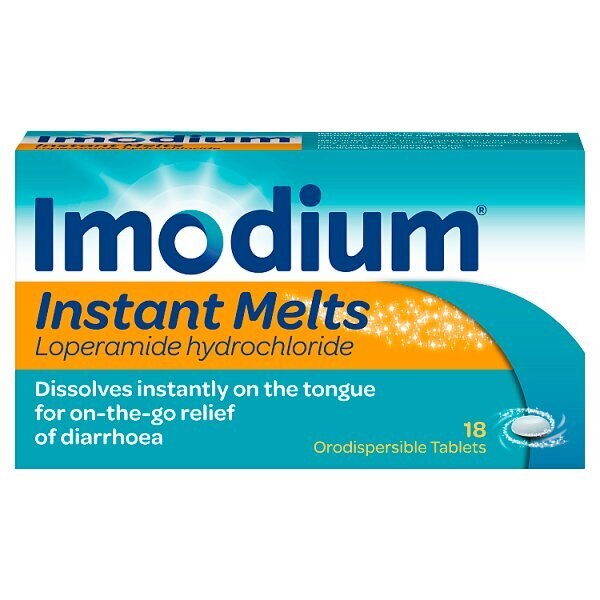 Imodium Instant Melts - 18 Tablets GOODS Superdrug   