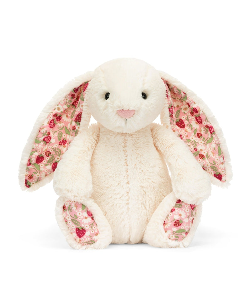 Jellycat Blossom Cream Bunny Berry plush toy 31cm (British brand)