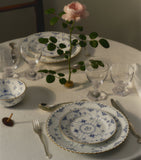 Royal Copenhagen Aurora Champagne Coupes 250ml set, imported from the UK