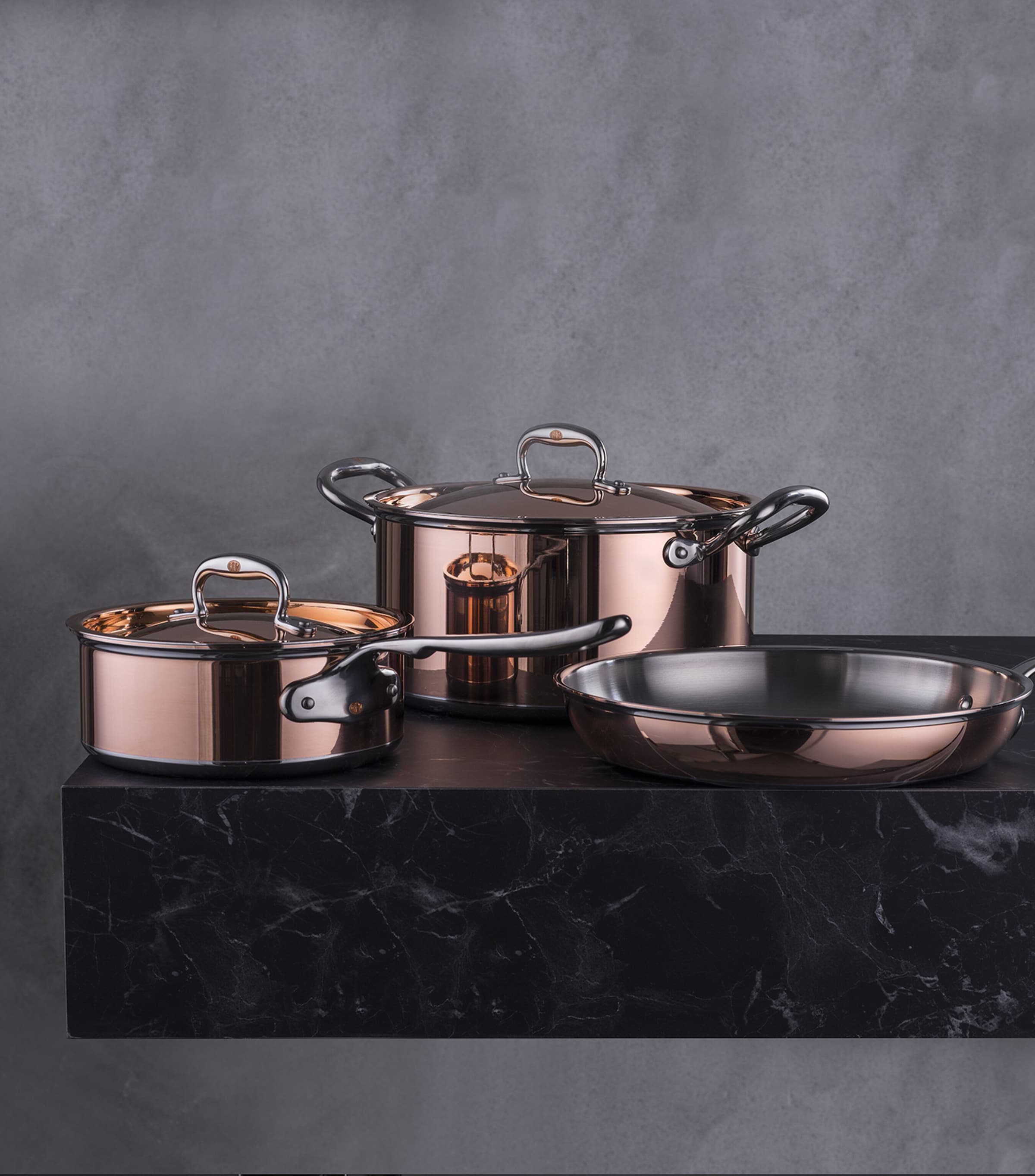 Ruffoni copper casserole pan 22cm, imported from the UK