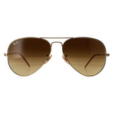 Ray-Ban Aviator sunglasses gold gradient unisex - British product