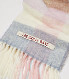 MAX&Co. check fringed scarf - British product