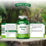 Nature's Truth Boron 5mg 60 tablets - British product