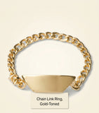 Prada enamel triangle chain ring (British brand)