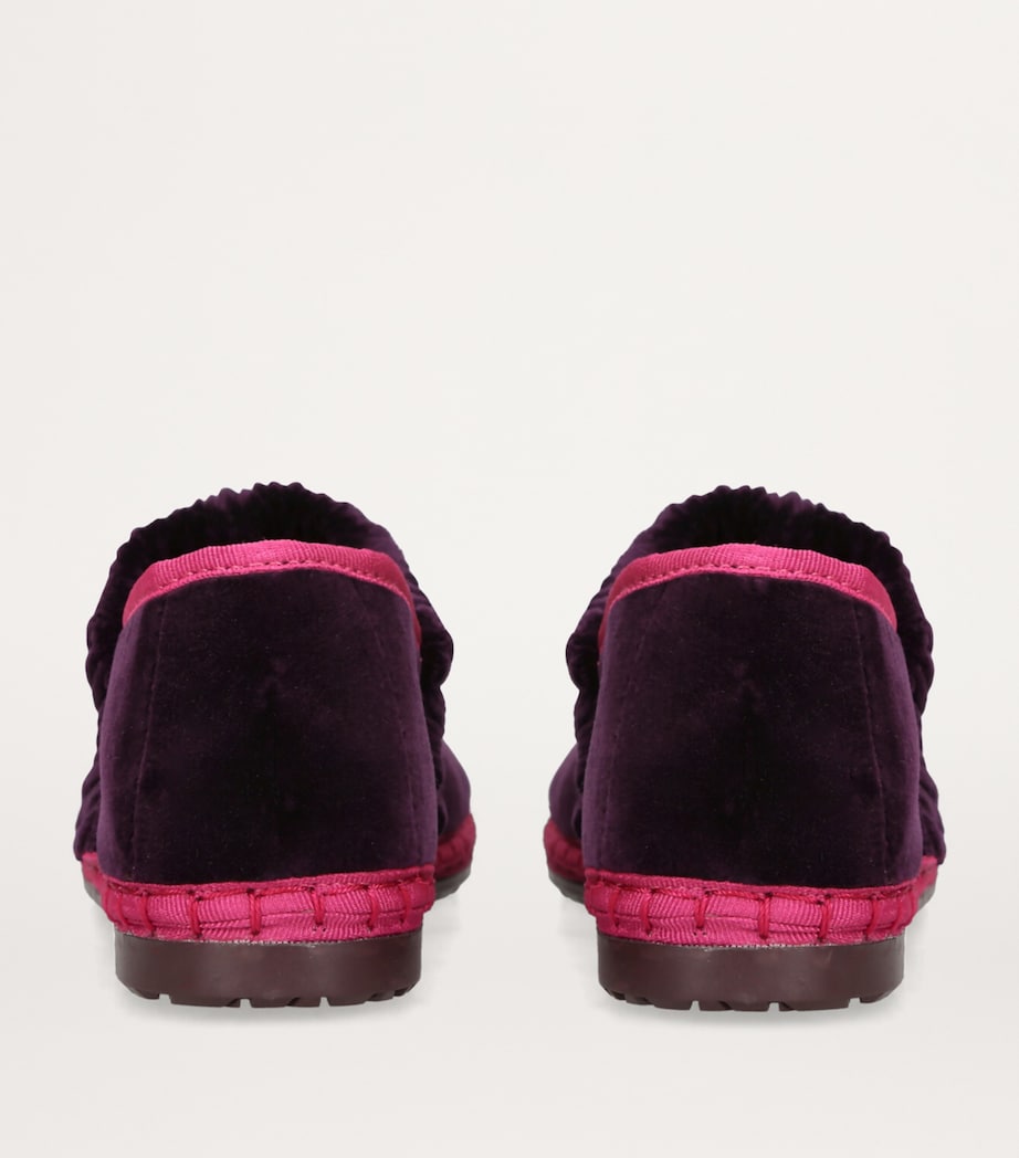 Flabelus Velvet Mafalda Espadrilles - British product
