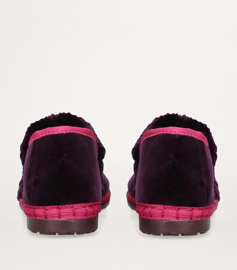Flabelus Velvet Mafalda Espadrilles - British product
