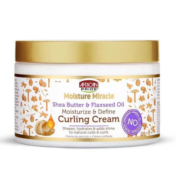 Moisture Miracle Shea Butter And Flaxseed Oil Curling Cream