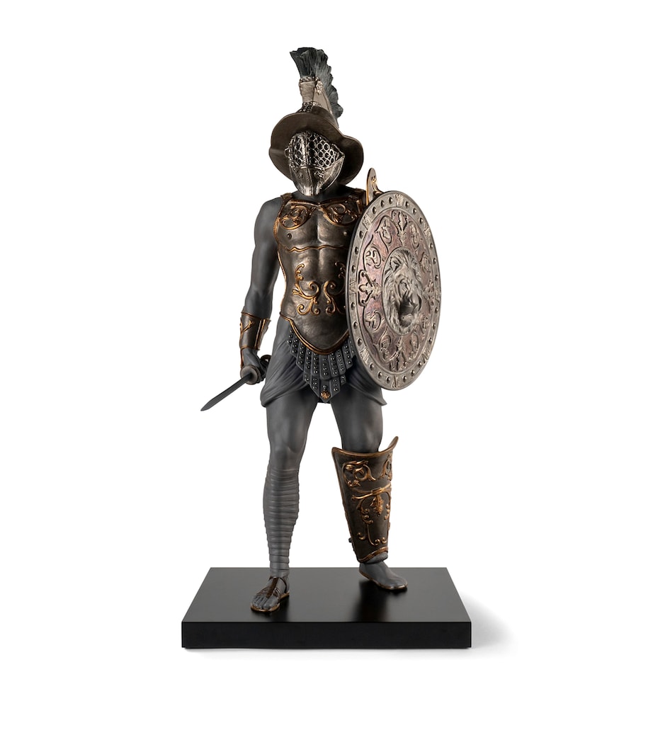 Lladró Porcelain Gladiator Sculpture