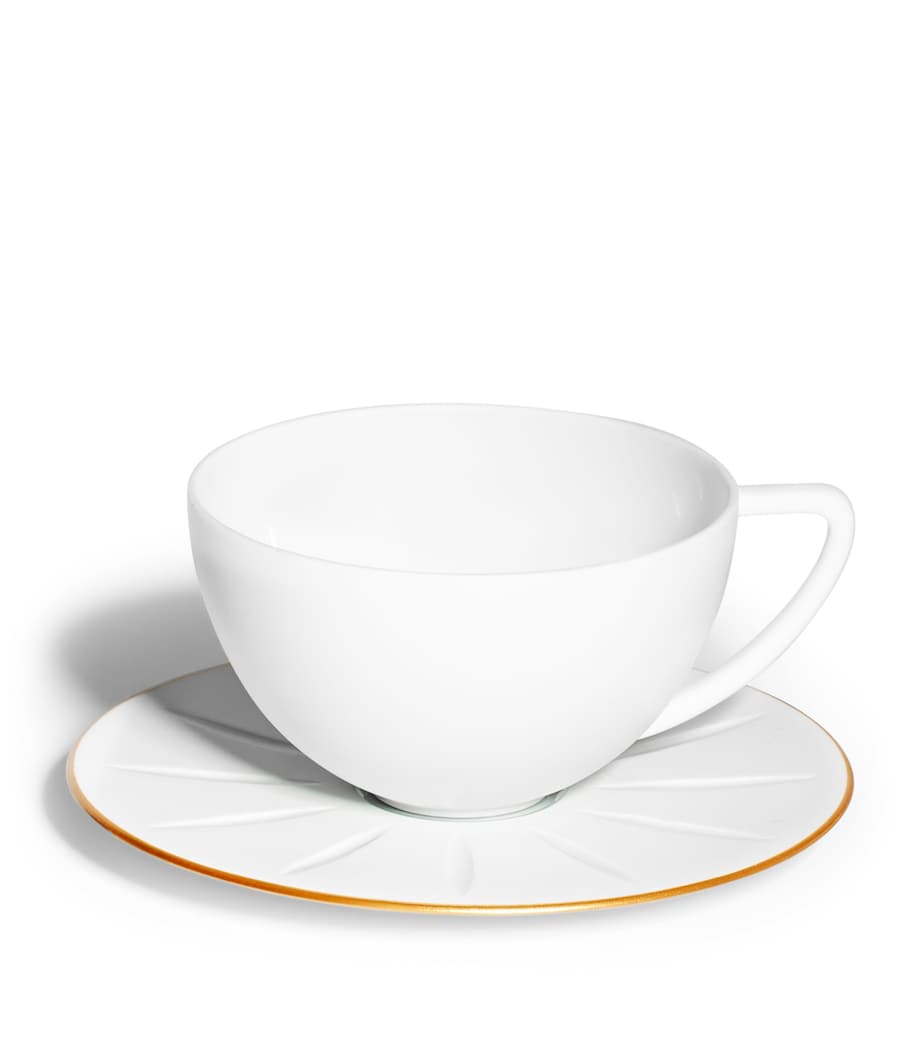 Louis XIII Light of the Time teacup and saucer, UK version